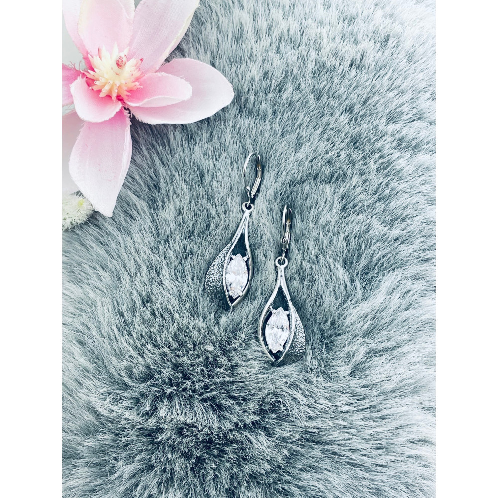 925 Silber Ohrringe mit Zirkonia