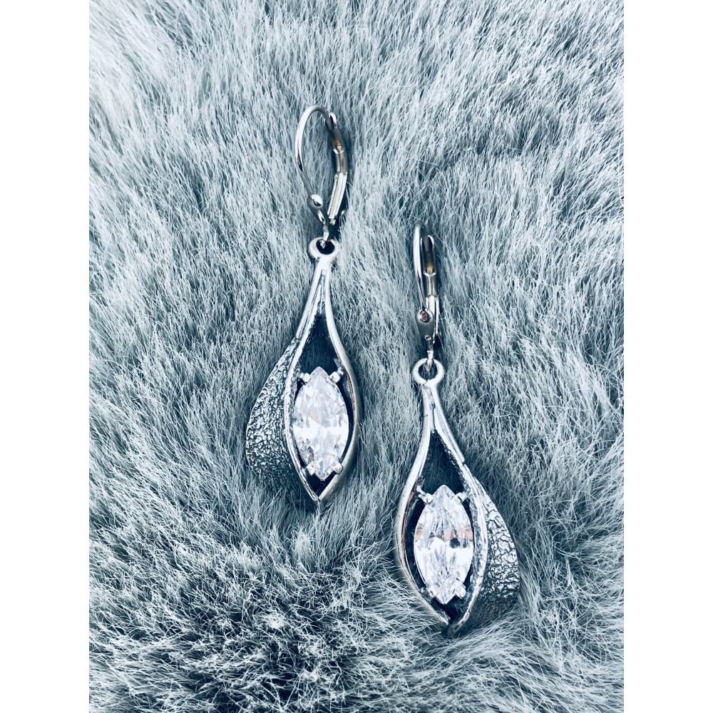 925 Silber Ohrringe mit Zirkonia