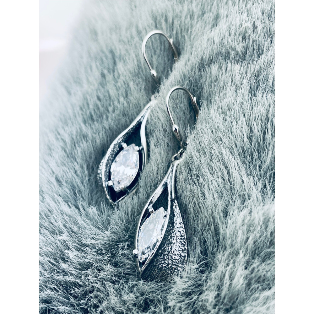 925 Silber Ohrringe mit Zirkonia