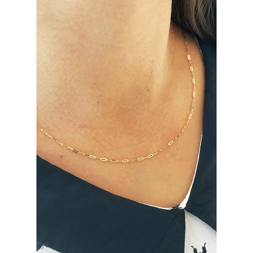 Goldkette Ankerkette Halskette Gelbgold Gold Collier