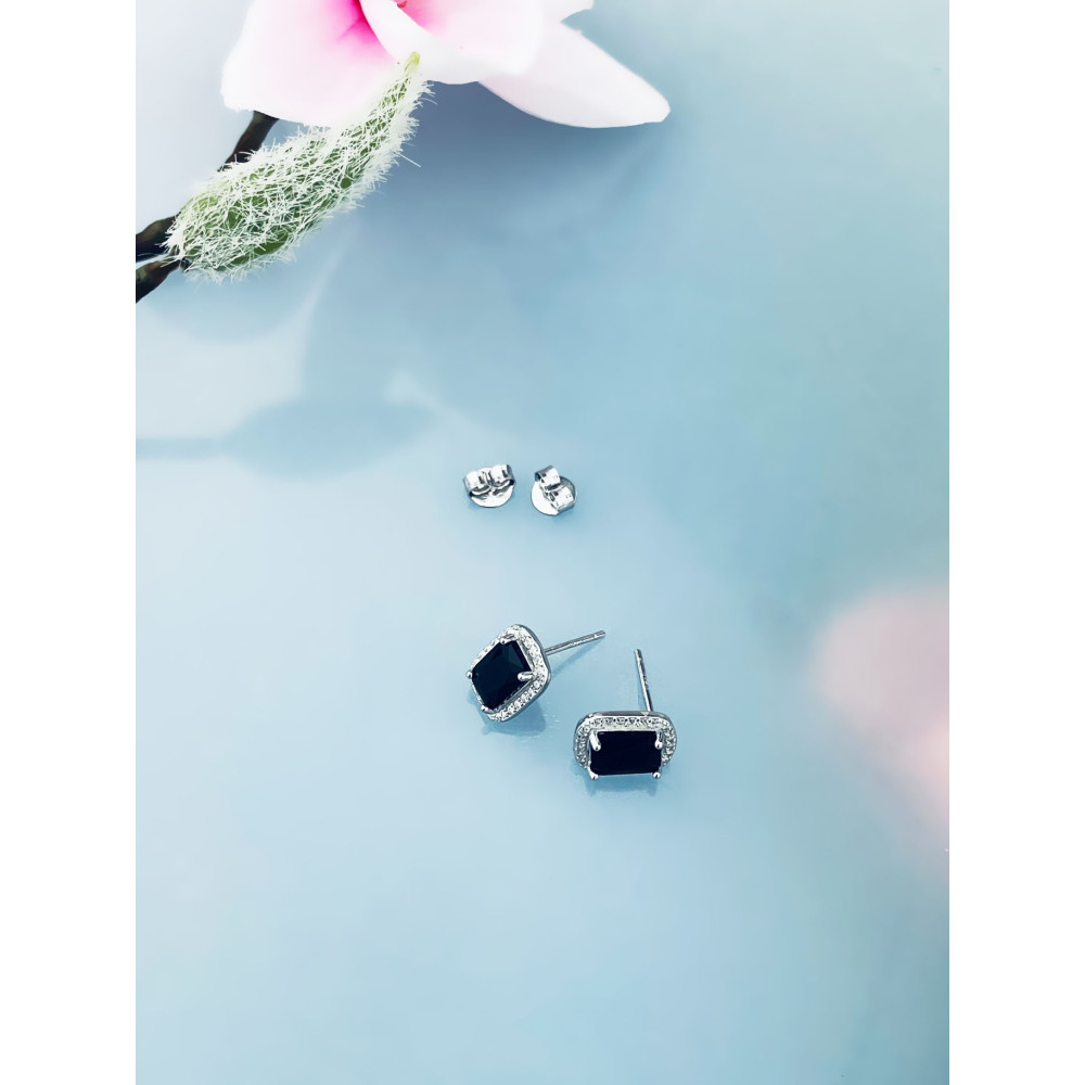 925 Silber Ohrringe mit Zirkonia