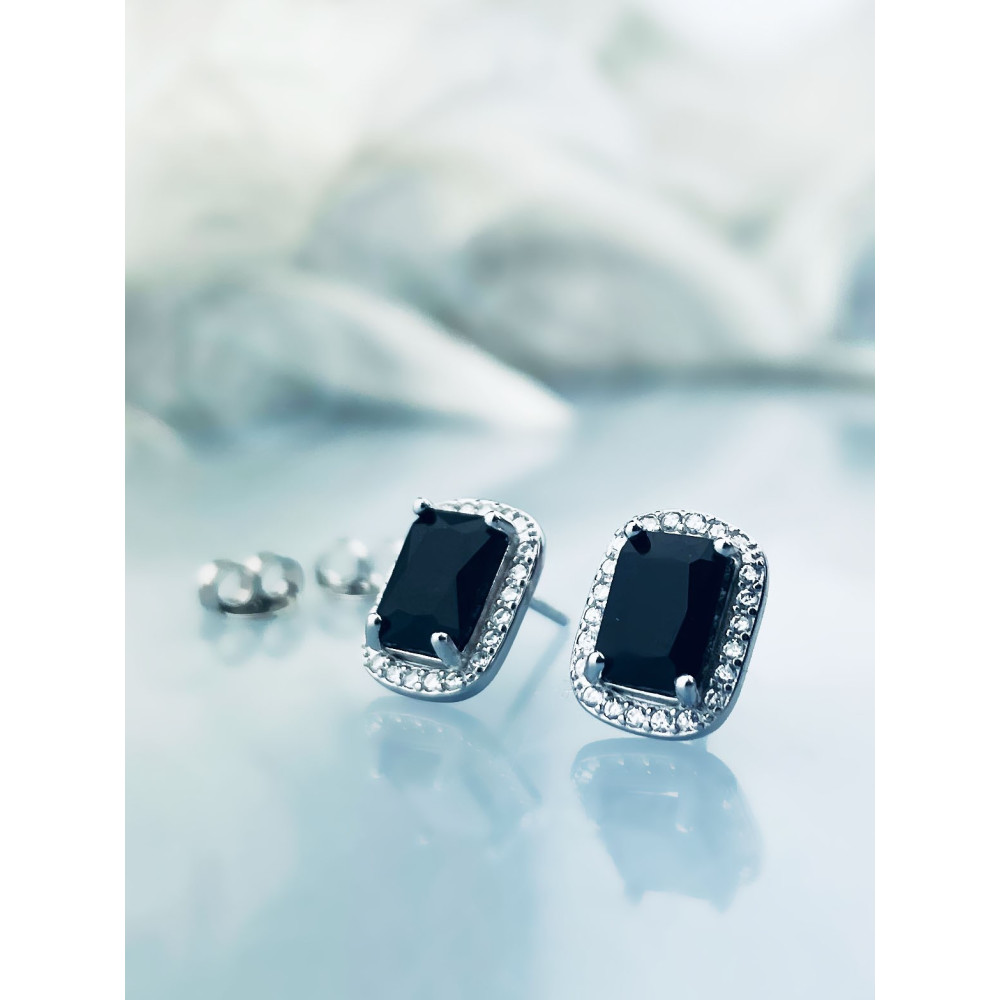 925 Silber Ohrringe mit Zirkonia