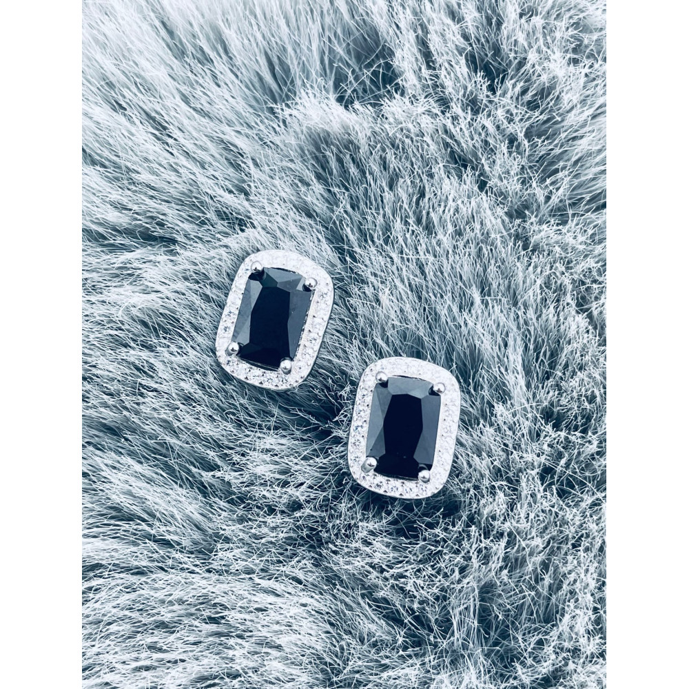 copy of copy of copy of copy of copy of copy of copy of copy of copy of Złote kolczyki przecinki z cyrkoniami