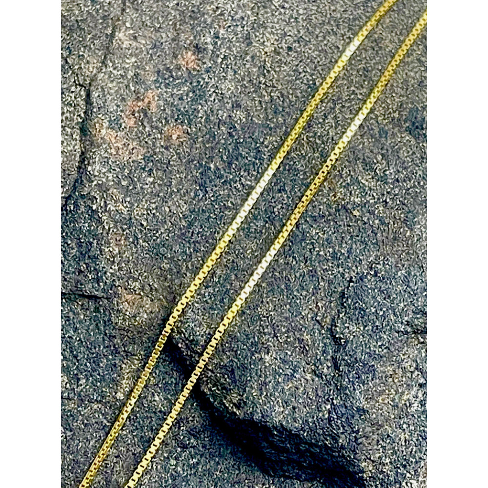 copy of Goldkette Panzerkette Halskette Collier Echt 585 Gold