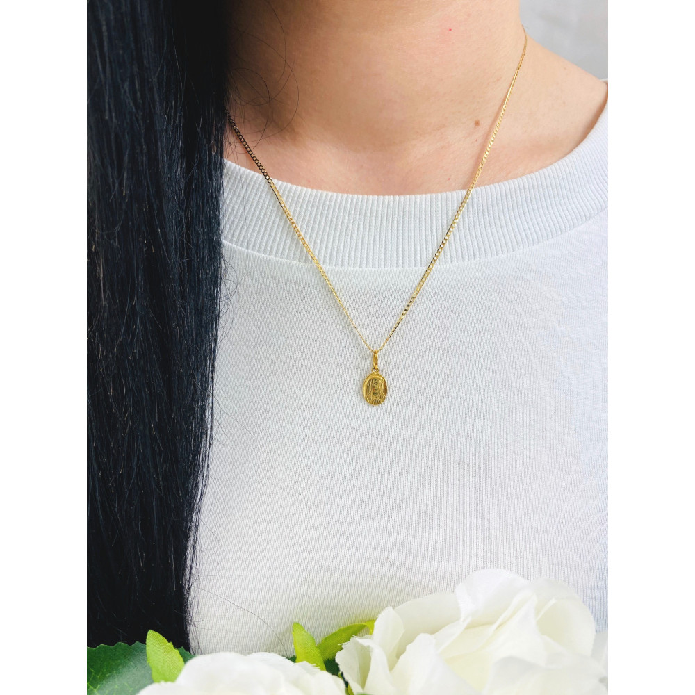 copy of Złoty Medalik Zawieszka Pan Jezus