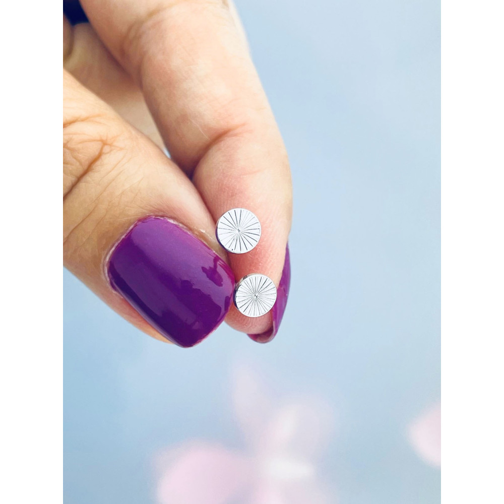 copy of copy of copy of copy of copy of copy of copy of copy of Złote kolczyki przecinki z cyrkoniami