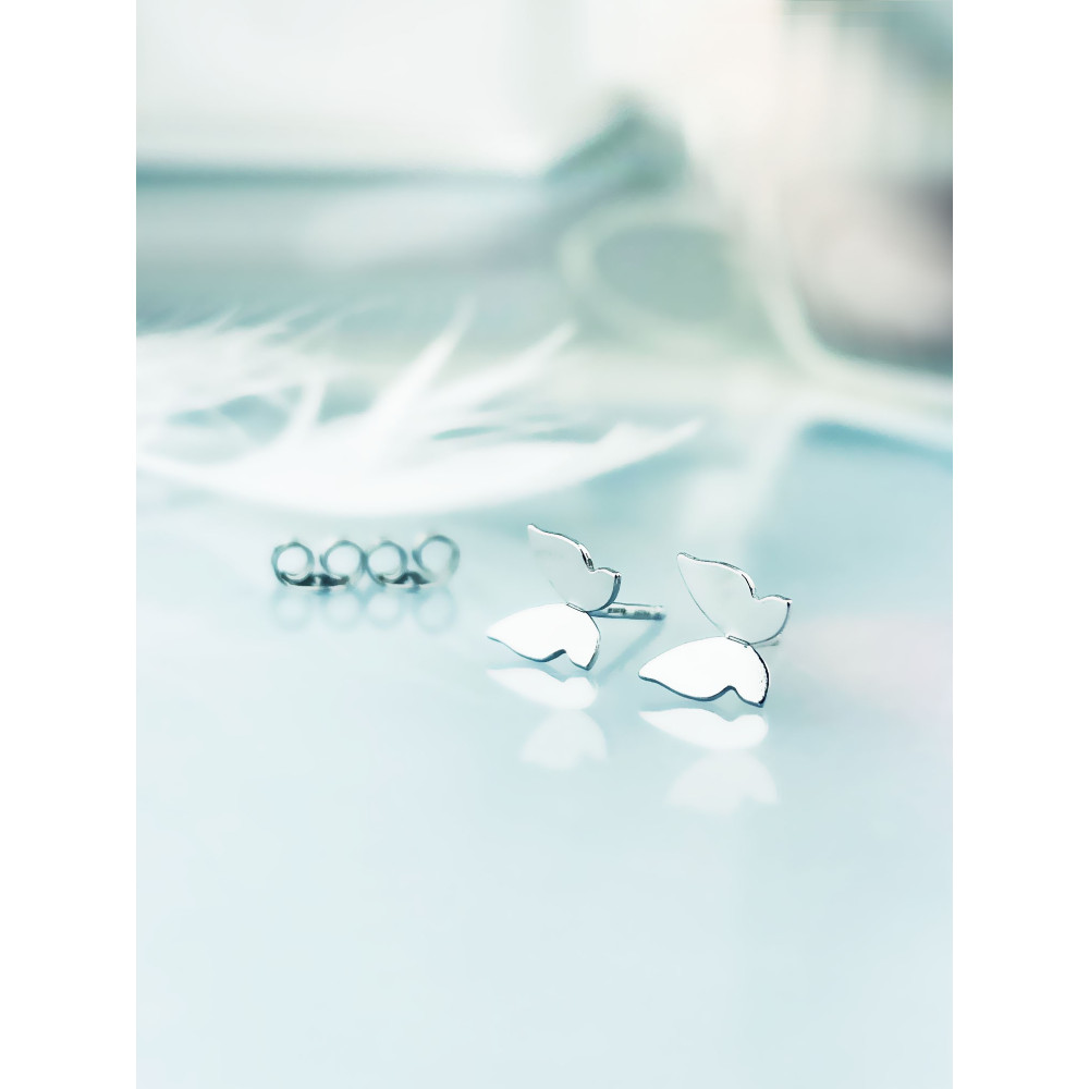 copy of copy of copy of copy of copy of copy of copy of copy of copy of copy of Złote kolczyki przecinki z cyrkoniami