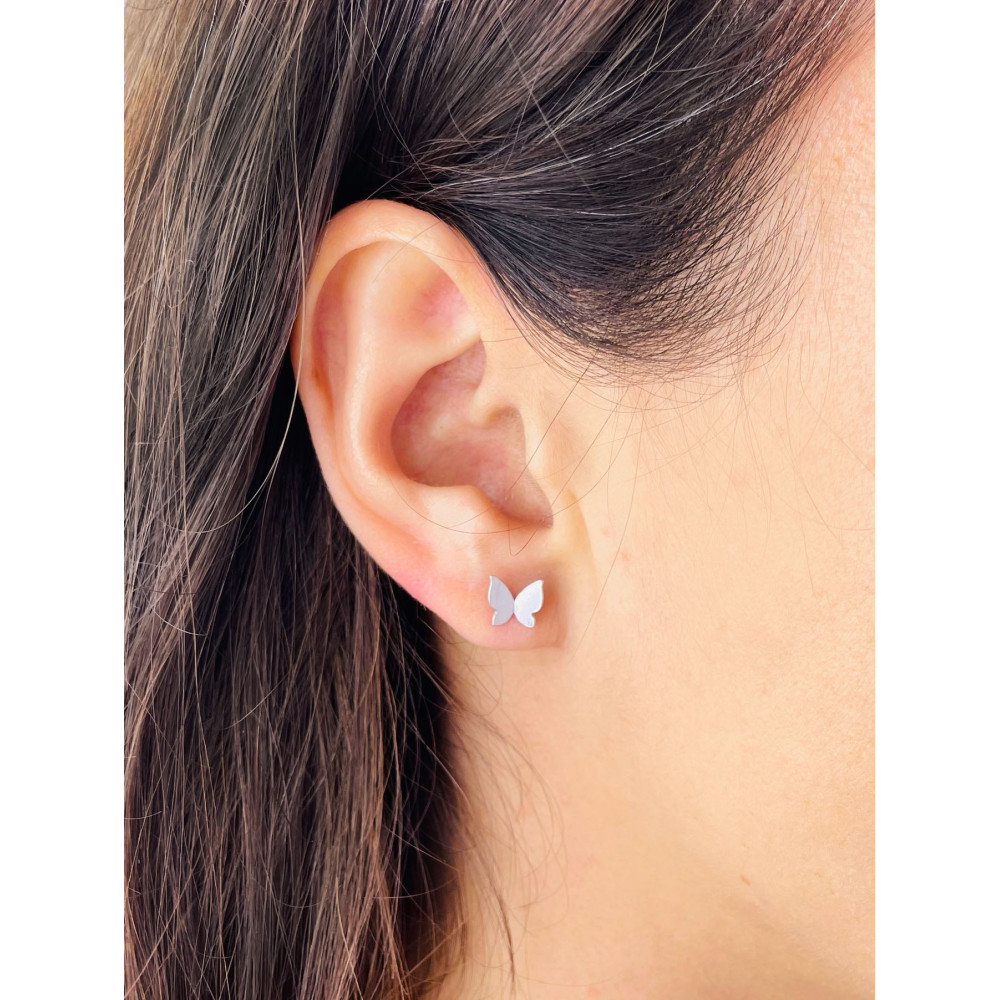 925 Silber Ohrringe Schmetterling