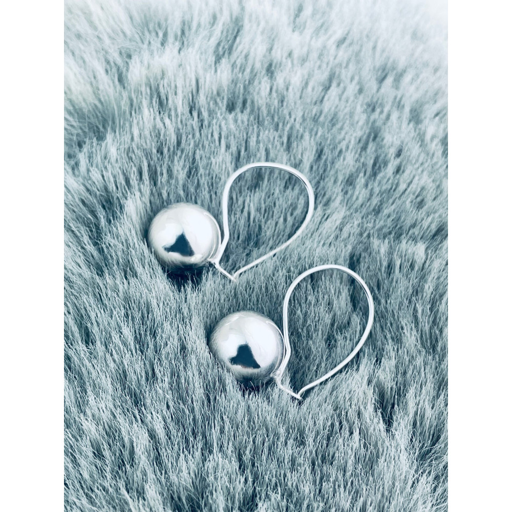 925 Silber Ohrringe Kugeln