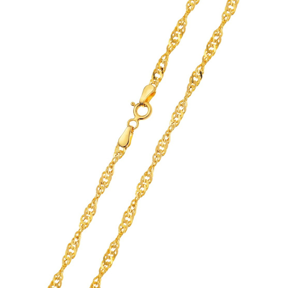 Goldkette Halskette Gelbgold Collier Singapur Magic