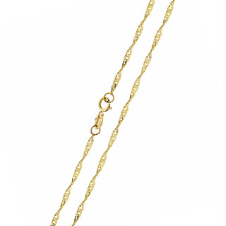 Goldkette Halskette Gelbgold Gold Singapur Magic 333 8KT