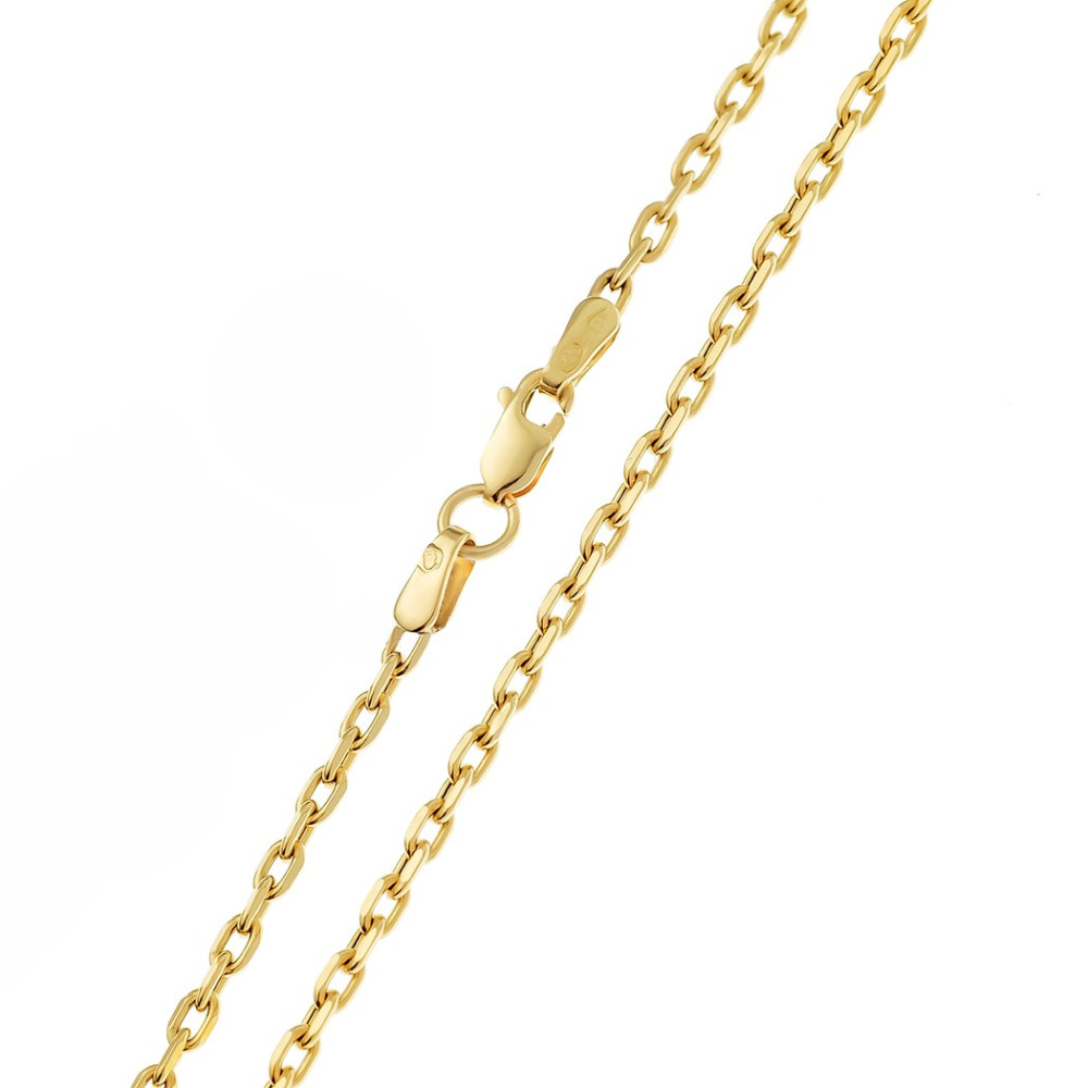 copy of Goldkette Panzerkette Halskette Collier Echt 585 Gold