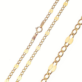 Goldkette Halskett Figaro Panzer Kette Collier