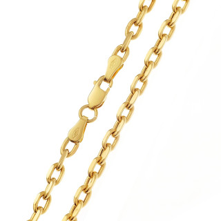 Ankerkette Rolo Halskette Gelbgold Collier