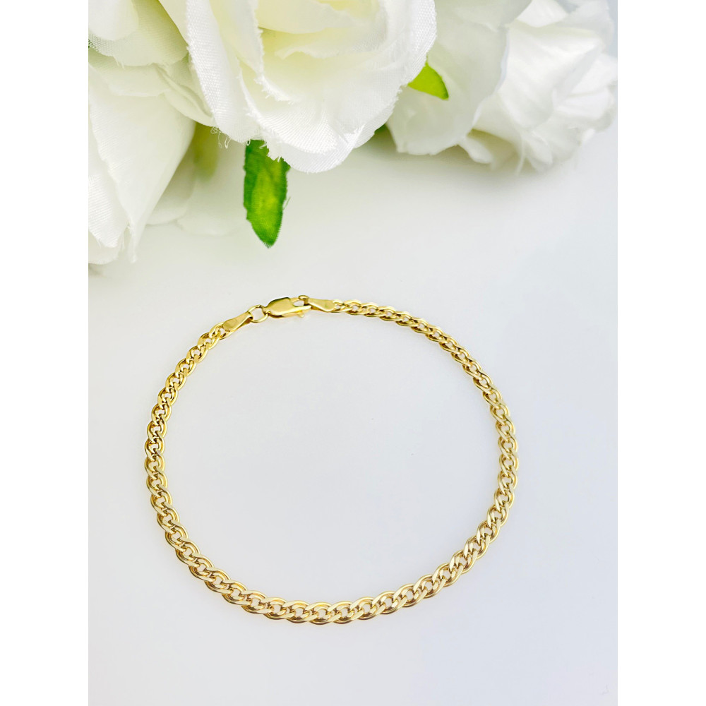 Złota bransoletka monaliza