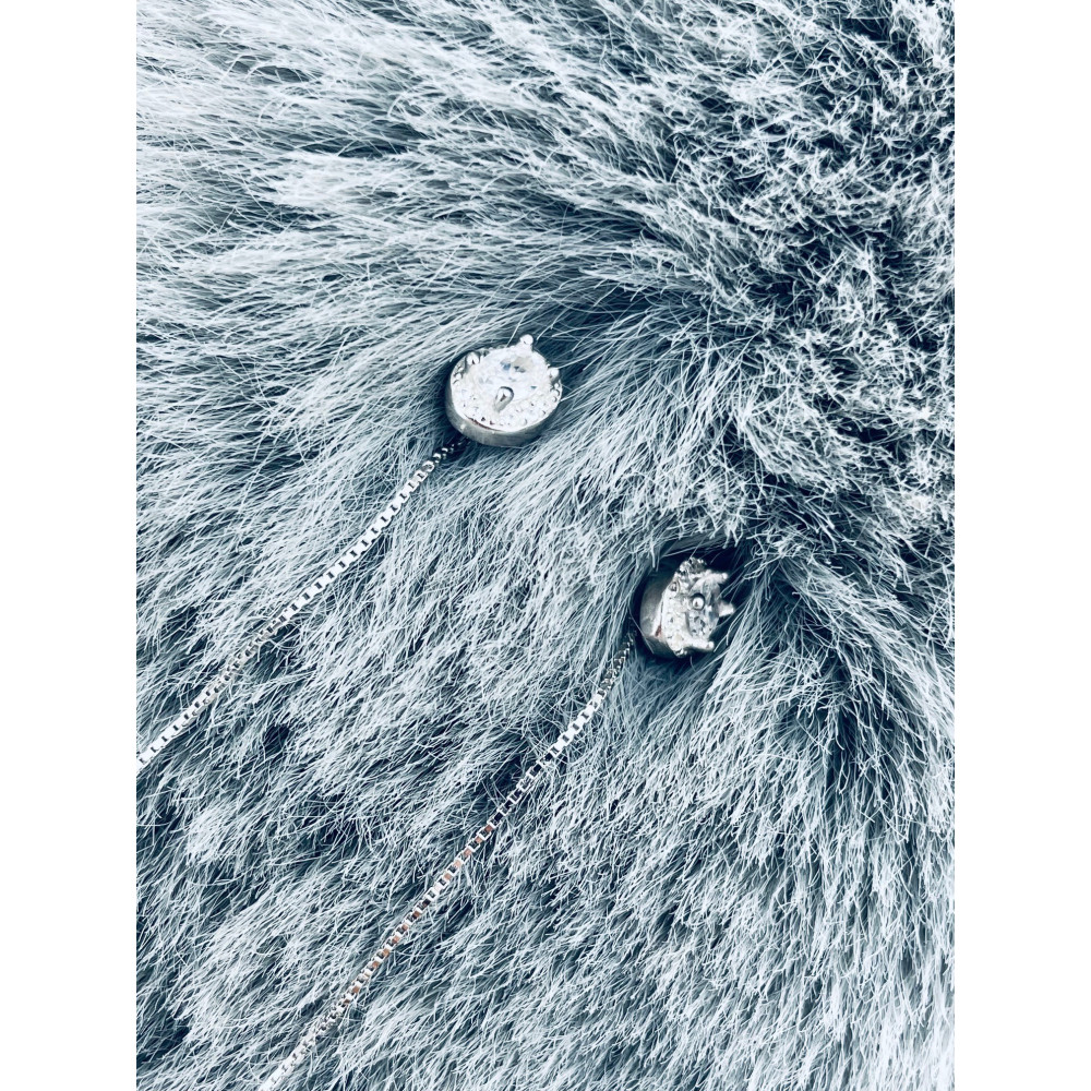 925 Silber Ohrringe mit Zirkonia