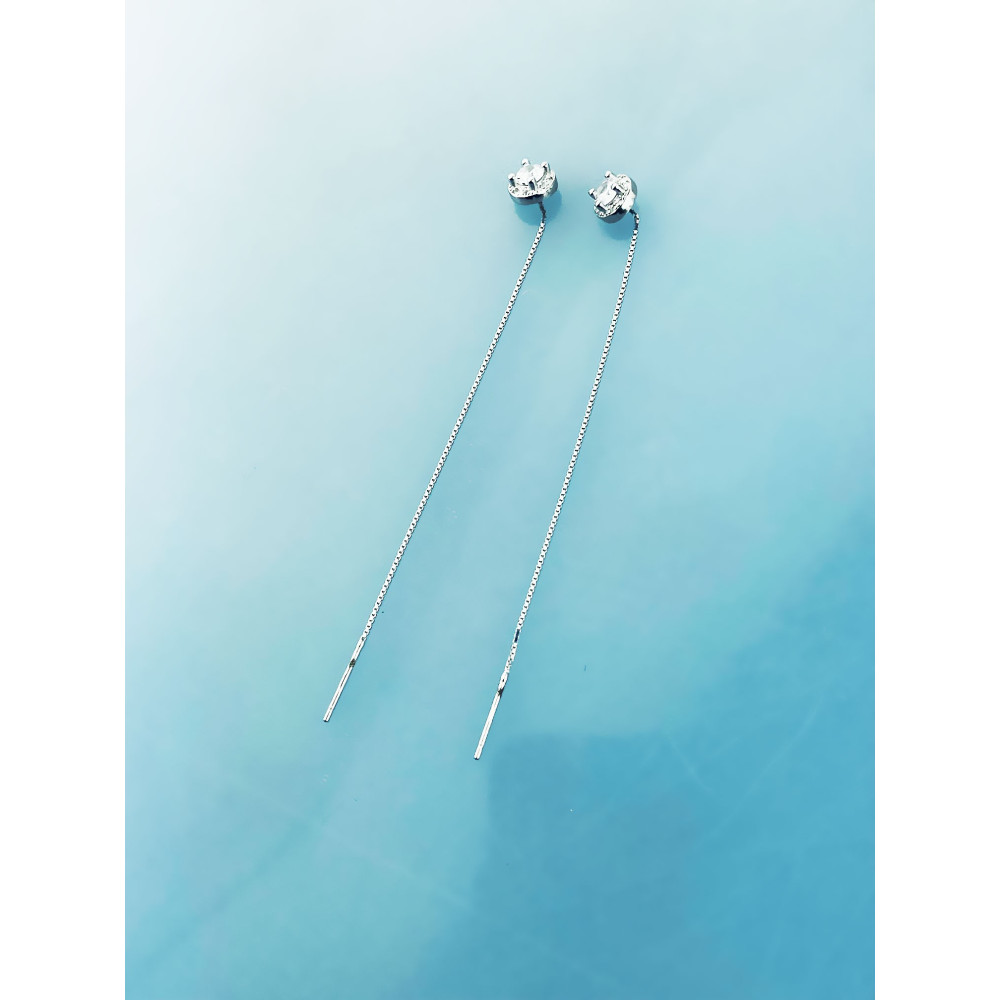 925 Silber Ohrringe mit Zirkonia