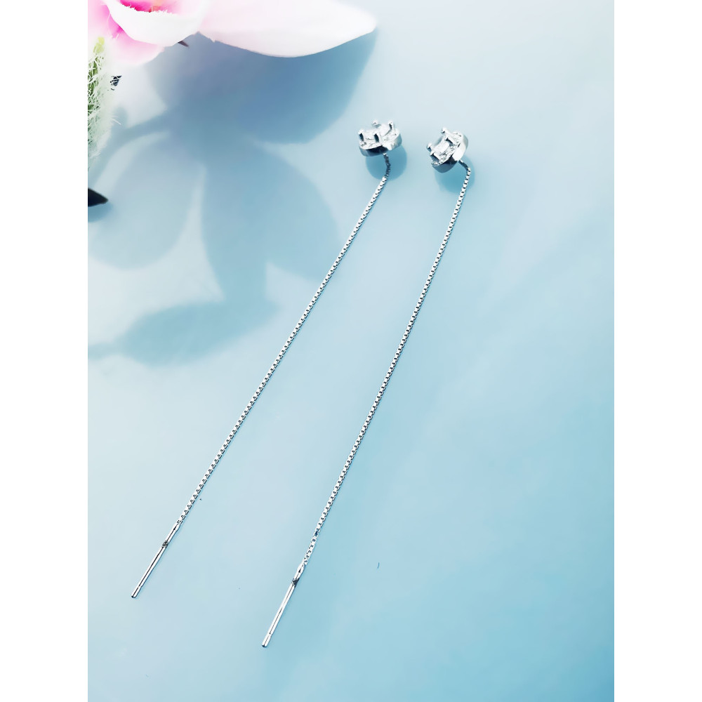 925 Silber Ohrringe mit Zirkonia