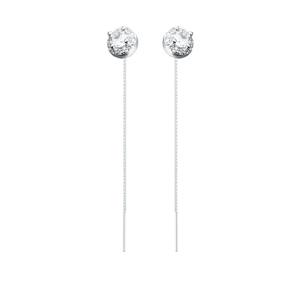 925 Silber Ohrringe mit Zirkonia