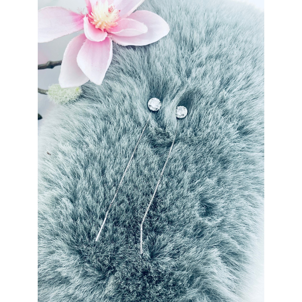 925 Silber Ohrringe mit Zirkonia