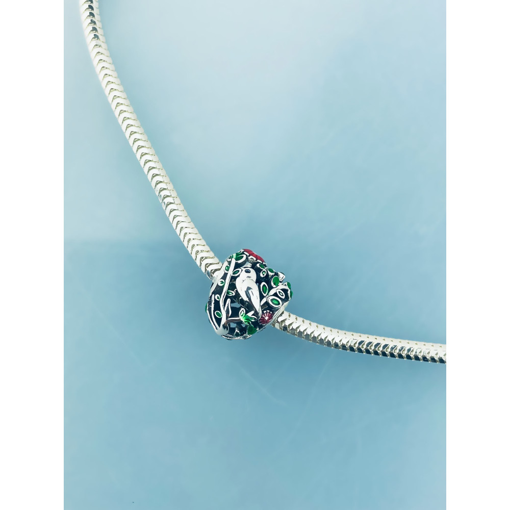 925 Silber Anhänger Herz  Charms Vintage