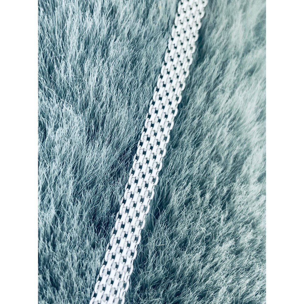 Silberarmband 925 Bismarck-Armband geflochtenes Armband