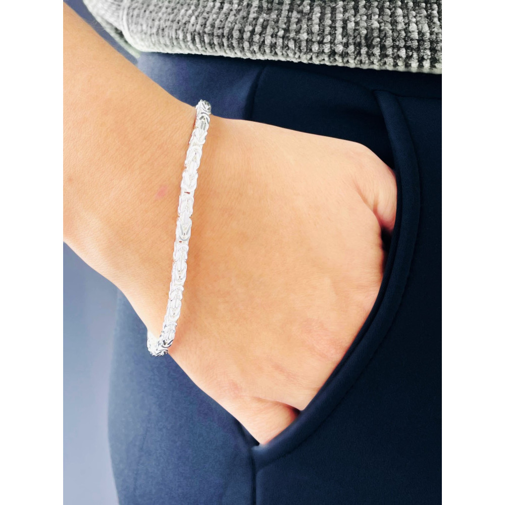 Silber 925 königliches Armband