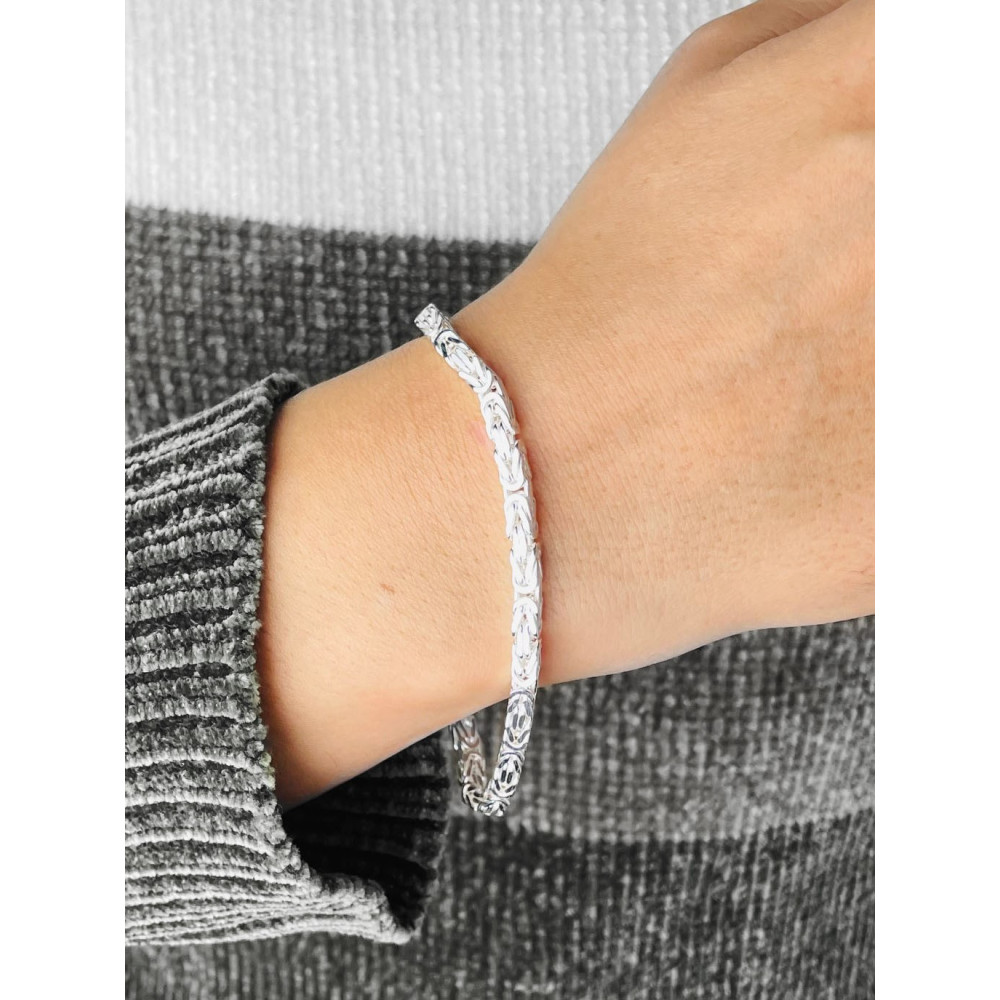 copy of copy of Złota bransoletka celebrytka serce nieskończoność