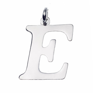 Silber Anhänger Buchstabe E Kettenanhänger