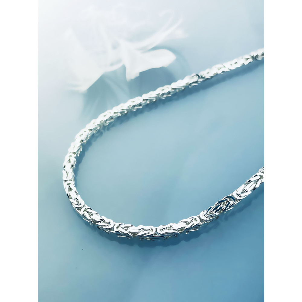 925 Silber königliches Halskette