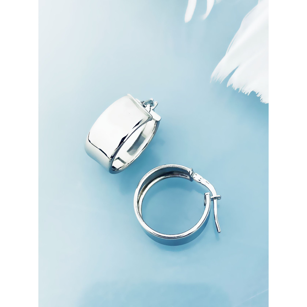 copy of copy of copy of copy of Złote kolczyki przecinki z cyrkoniami