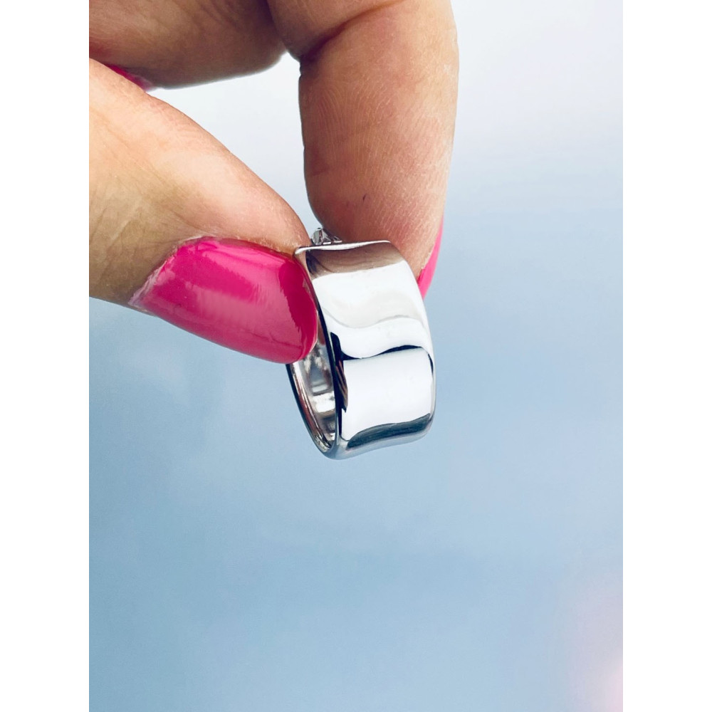 Kreis 925 Silber Ohrringe Damen