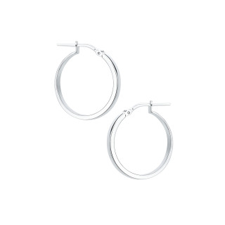 Kreis 925 Silber Ohrringe Damen