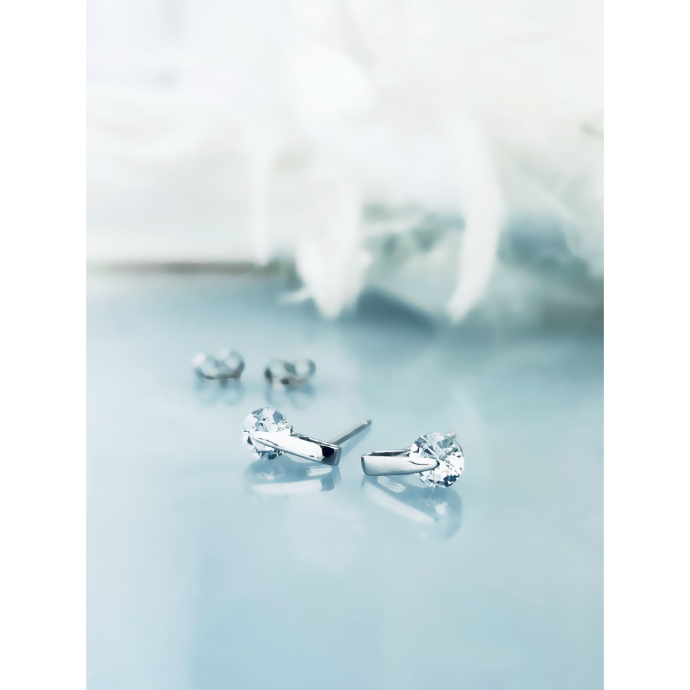 925 Silber Ohrringe mit Zirkonia