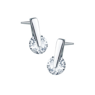 925 Silber Ohrringe mit Zirkonia