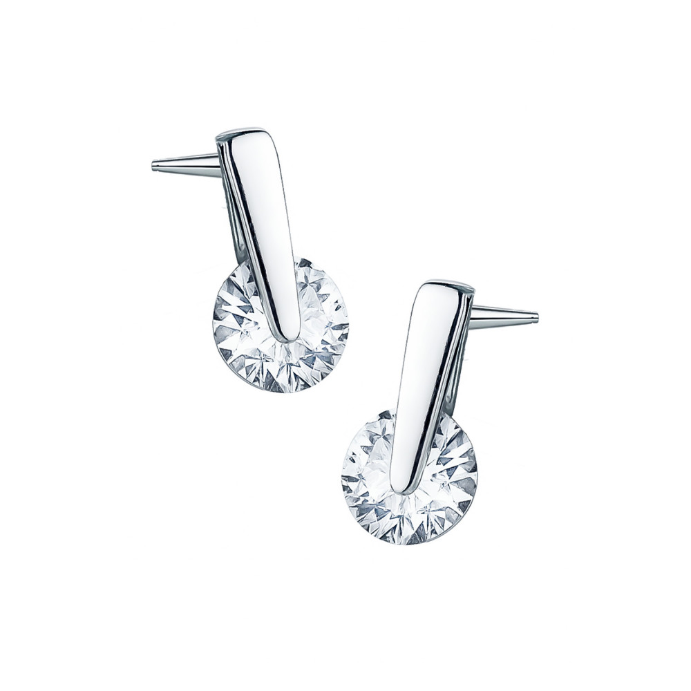 925 Silber Ohrringe mit Zirkonia