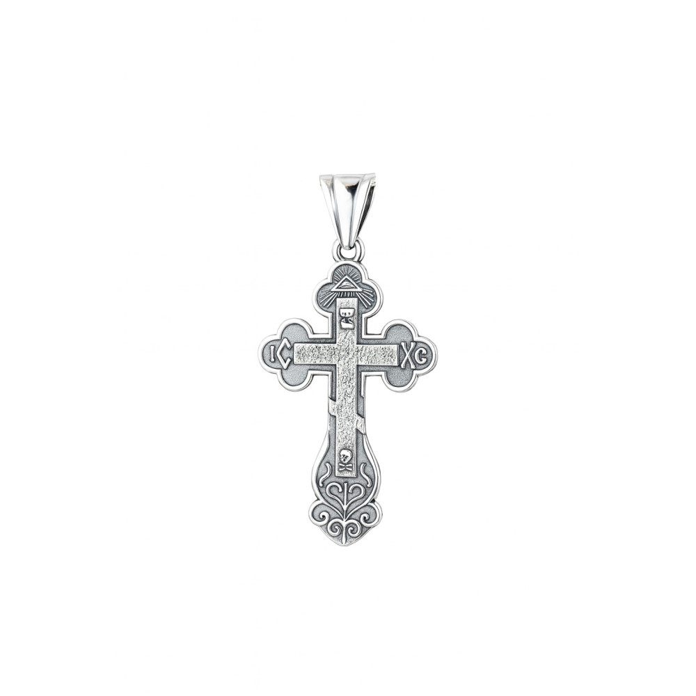 925 Silber Anhänger orthodoxes Kreuz Taufe