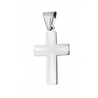 Silber Kreuz Anhänger Erstkommunion Taufe