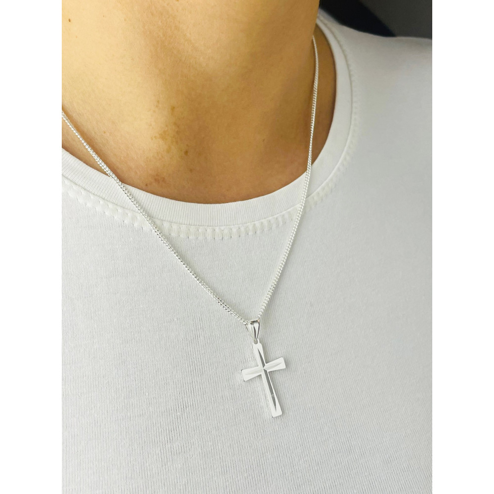 925 Silber Anhänger Kreuz