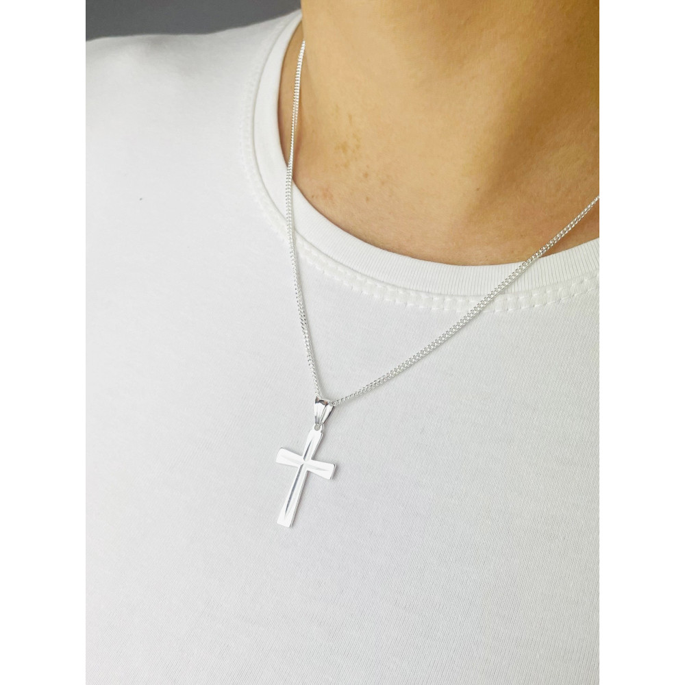 925 Silber Anhänger Kreuz