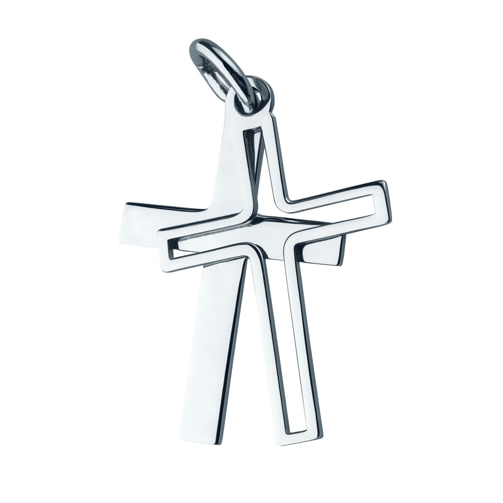 Silber Anhänger Kreuz  Erstkommunion Taufe