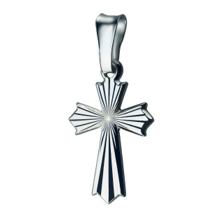 Silber Anhänger Kreuz  Erstkommunion Taufe