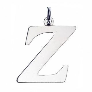 Srebrny wisiorek zawieszka literka Z