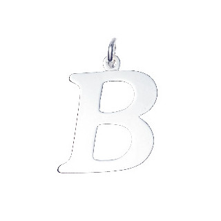 Silber Anhänger Buchstabe A Kettenanhänger