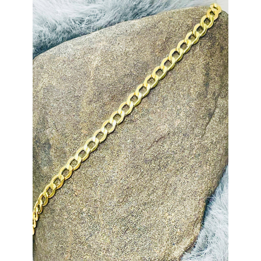 Goldarmband Armband Armkette Panzerkette Gelbgld