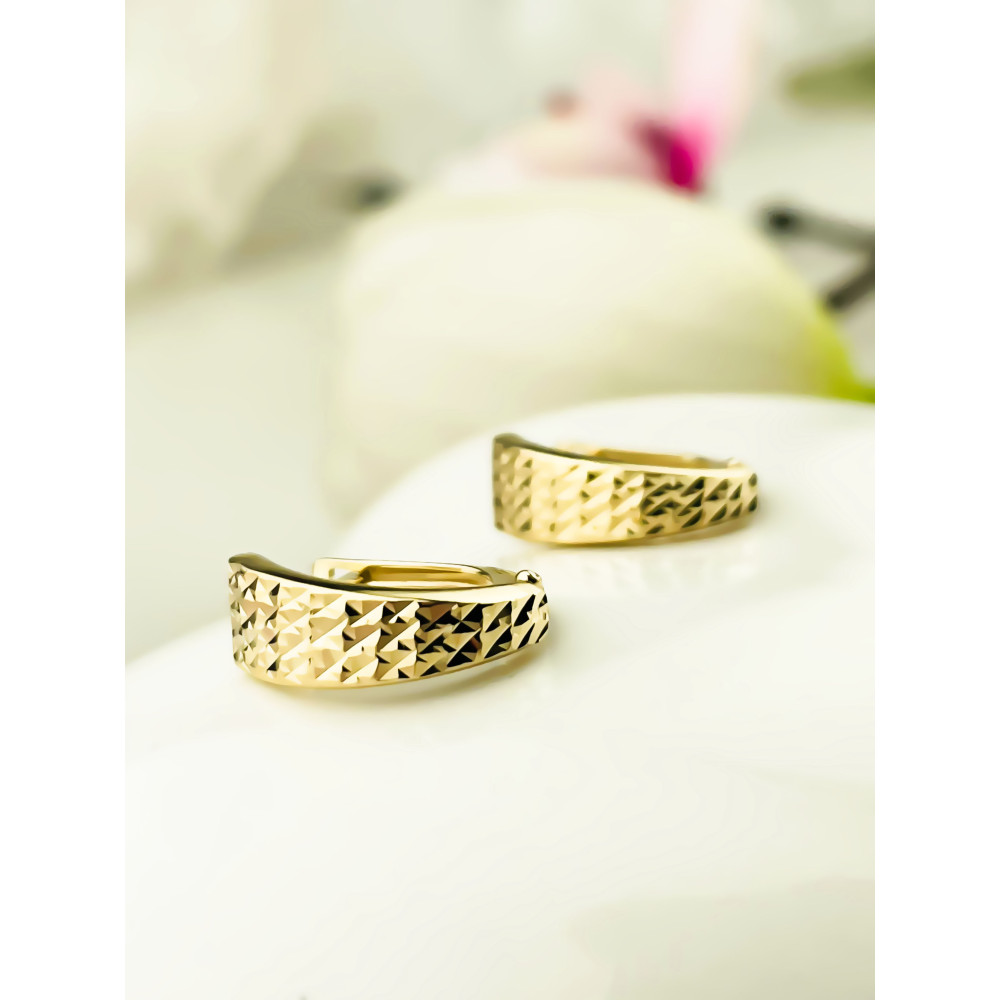 Gold Ohrringe Ohrhänger Ohrstecker Ohrschmuck Paar Gelbgold 375er