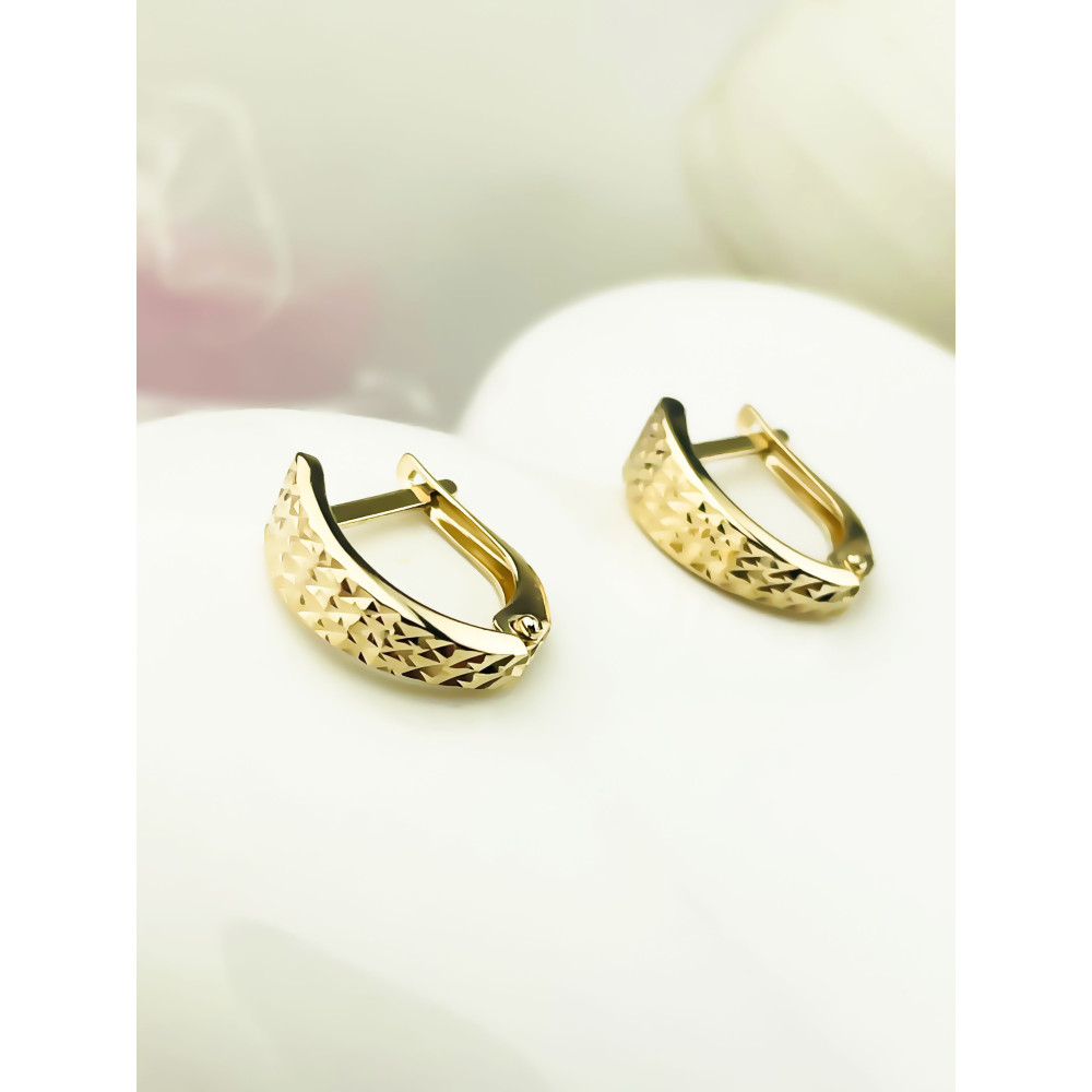 Gold Ohrringe Ohrhänger Ohrstecker Ohrschmuck Paar Gelbgold 375er