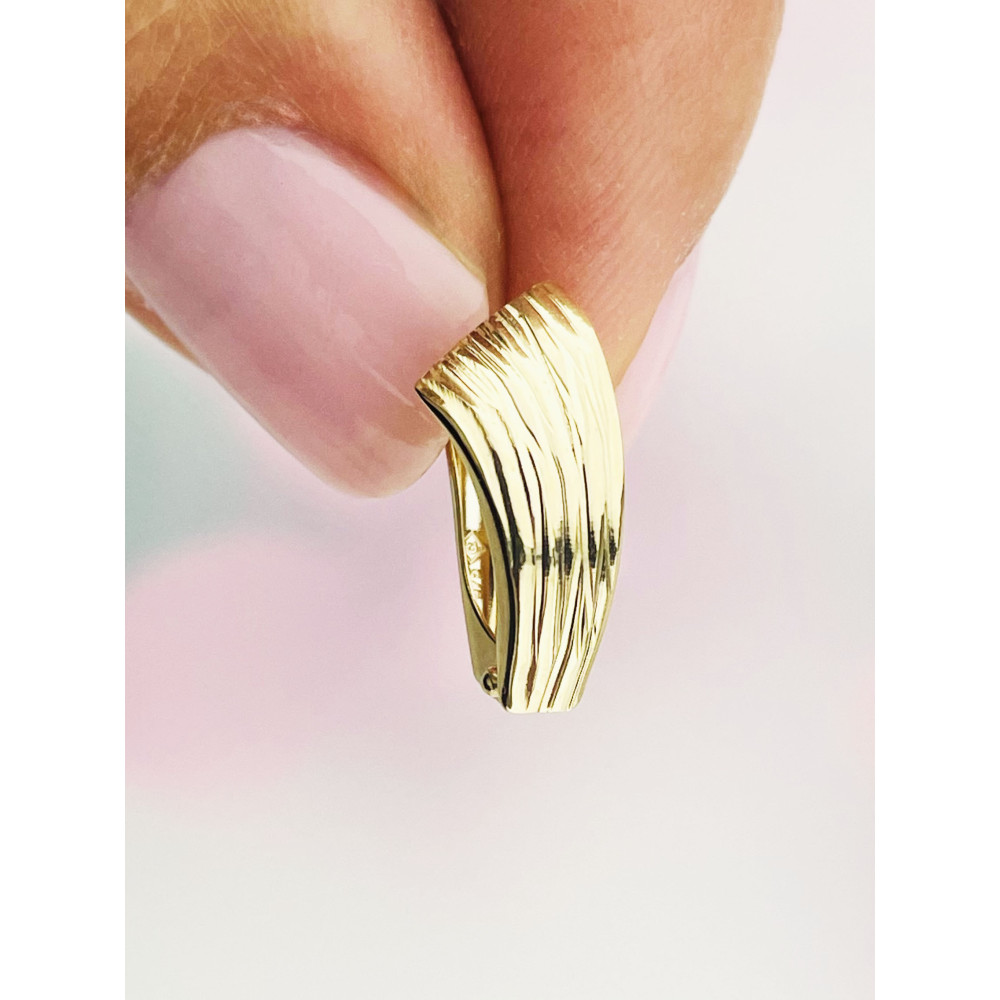 Gold Ohrringe Ohrhänger Ohrstecker Ohrschmuck Paar Gelbgold 375er