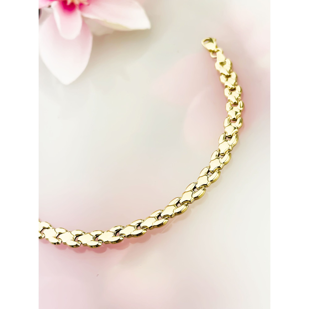 DamenGoldarmband Armband Armkette Gelbgold 375er 9KT