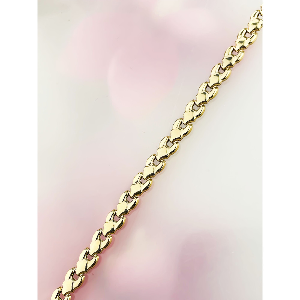 DamenGoldarmband Armband Armkette Gelbgold 375er 9KT